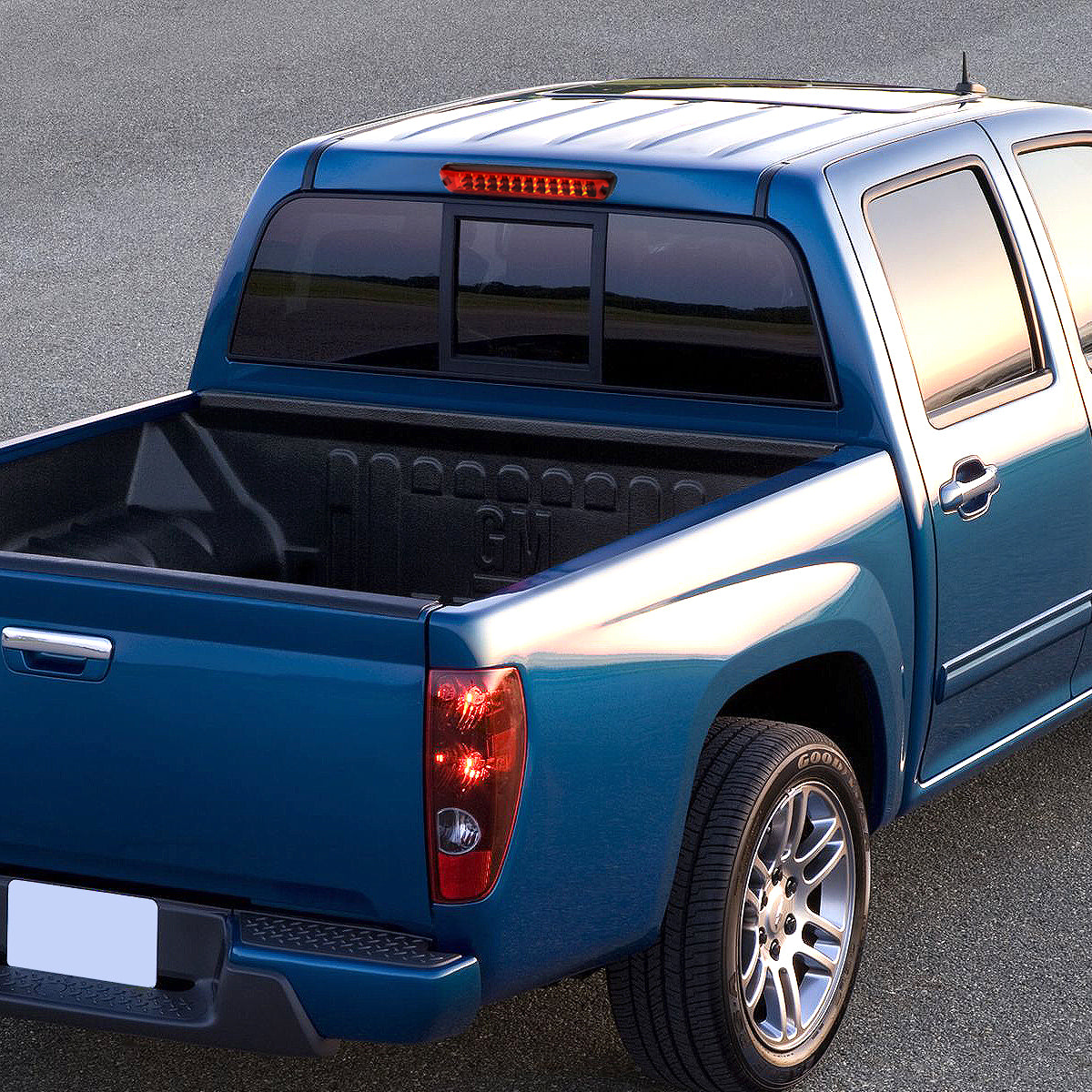 LUZ DE FRENO 04-12 CHEVY COLORADO, GMC CANYON / 06-08 ISUZU I-SERIES - LED - RED