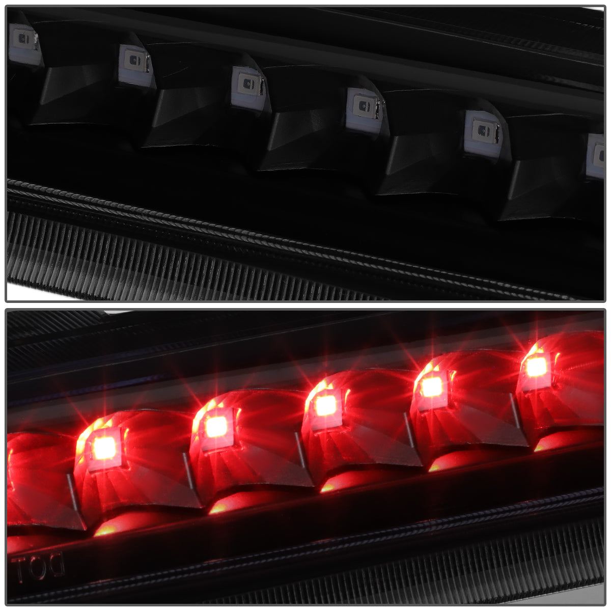 LUZ DE FRENO 04-07 BUICK RAINIER / 02-09 GMC ENVOY, CHEVROLET TRAILBLAZER / 04-06 CHEVROLET TRAILBLAZER EXT / 02-06 GMC ENVOY XL / 03-08 ISUZU ASCENDER / 02-04 OLDSMOBILE BRAVADA / 05-09 SAAB 9-7X - LED - BLACK / SMOKE