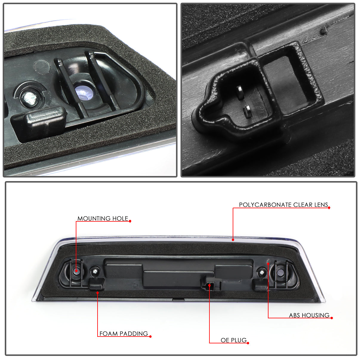 LUZ DE FRENO 10-16 DODGE JOURNEY - LED - CHROME