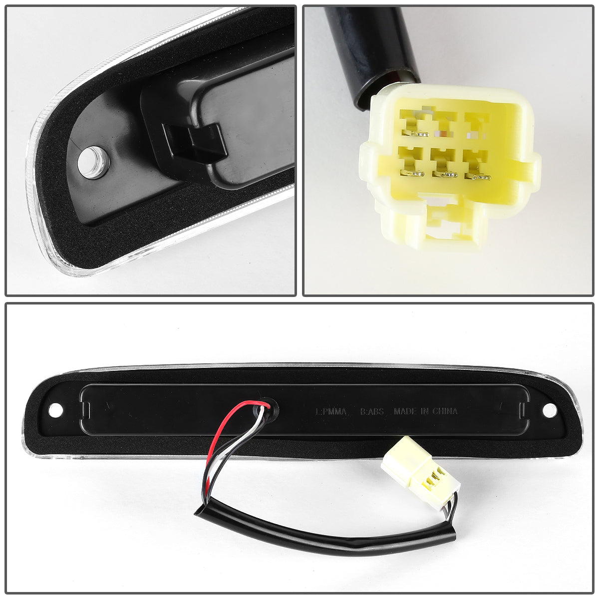 LUZ DE FRENO 97-07 DODGE DAKOTA - FITS MODELS WITH CARGO LIGHTS ONLY - LED - BLACK