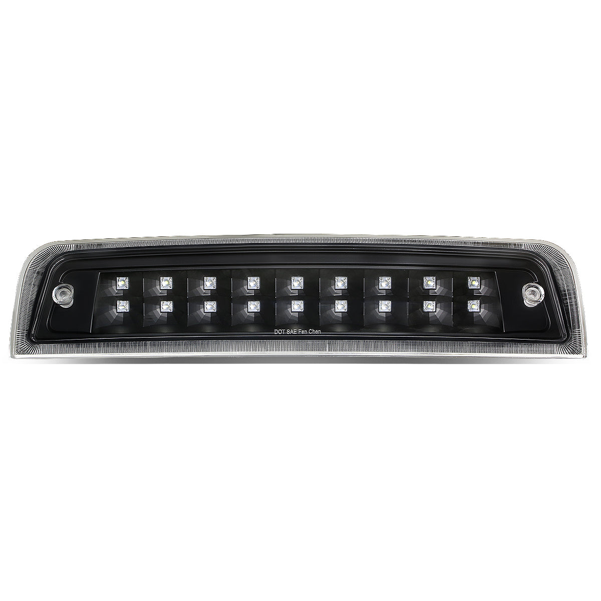 LUZ DE FRENO 09-17 DODGE RAM 1500 / 10-17 RAM 2500, 3500 - FITS MODELS WITH CARGO LIGHTS ONLY - LED - BLACK