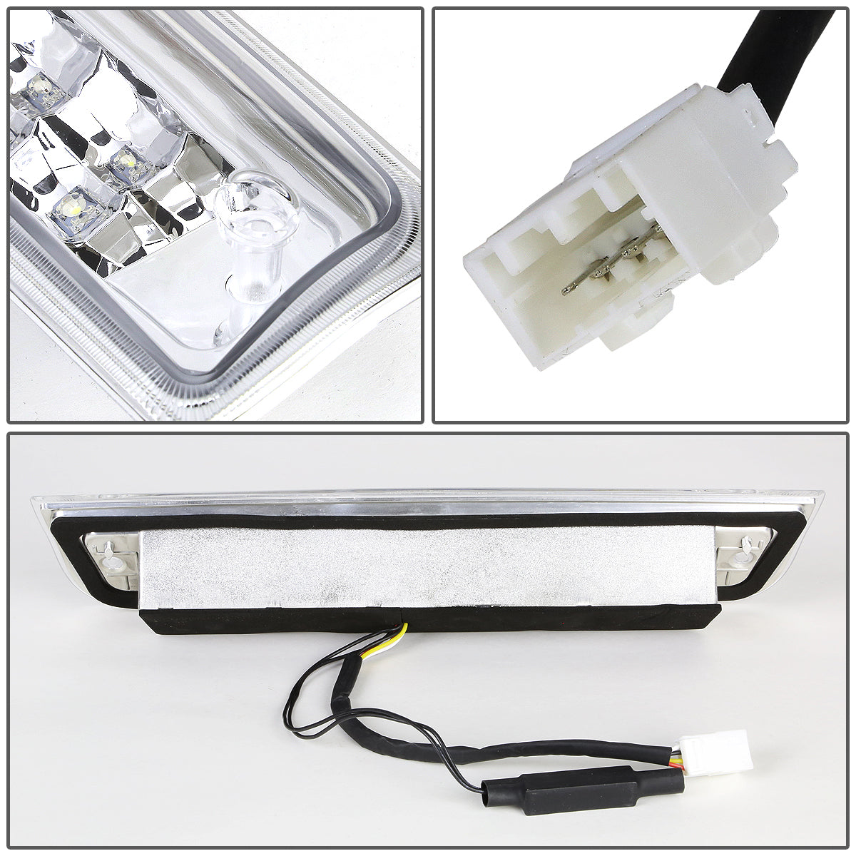 LUZ DE FRENO 09-17 DODGE RAM 1500 / 10-17 RAM 2500, 3500 - FITS MODELS WITH CARGO LIGHTS ONLY - LED - CHROME