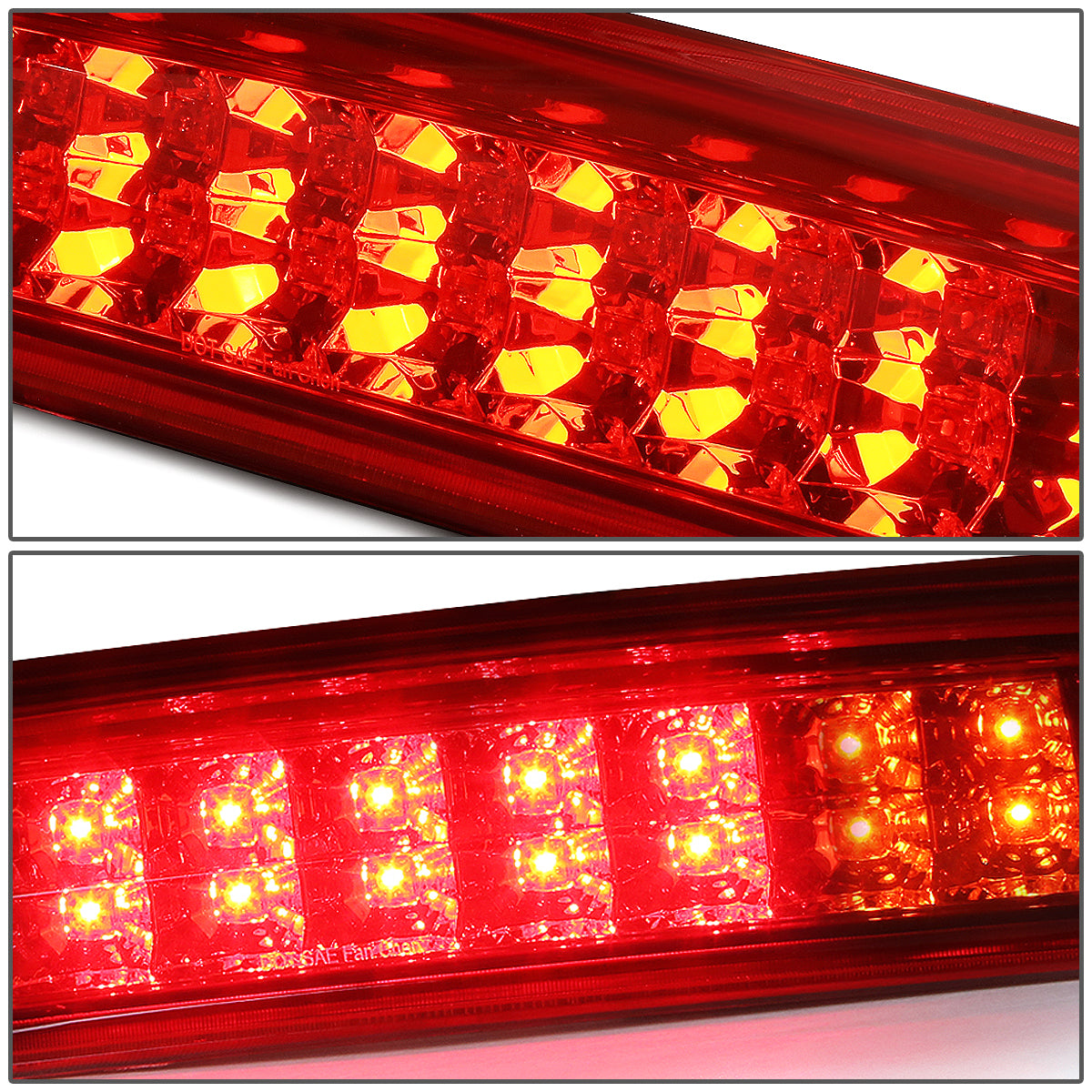 LUZ DE FRENO 09-17 DODGE RAM 1500 / 10-17 RAM 2500, 3500 - FITS MODELS WITH CARGO LIGHTS ONLY - LED - RED