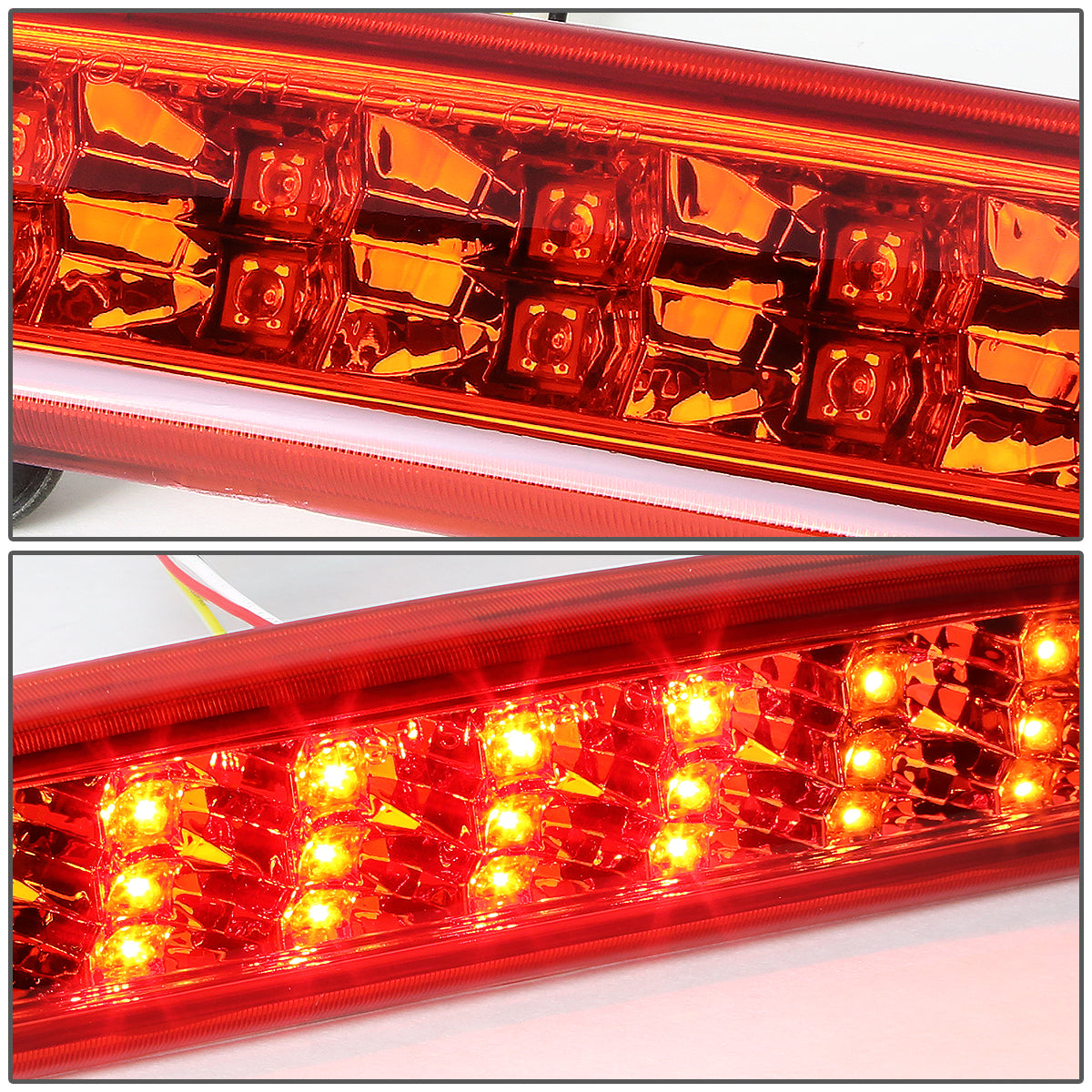 LUZ DE FRENO 94-01 DODGE RAM 1500 / 94-02 DODGE RAM 2500, 3500 - FITS MODELS WITH CARGO LIGHTS ONLY - LED - RED