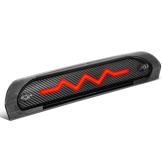 LUZ DE FRENO 02-08 DODGE RAM 1500 / 03-09 DODGE RAM 2500, 3500 - 3D - LED - SEQUENTIAL HEARTBEAT LED - BLACK