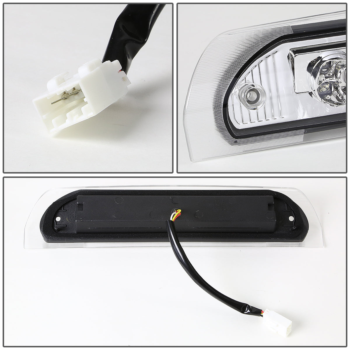 LUZ DE FRENO 02-08 DODGE RAM 1500 / 03-09 RAM 2500, 3500 - FITS MODELS WITH CARGO LIGHTS ONLY - LED - CHROME