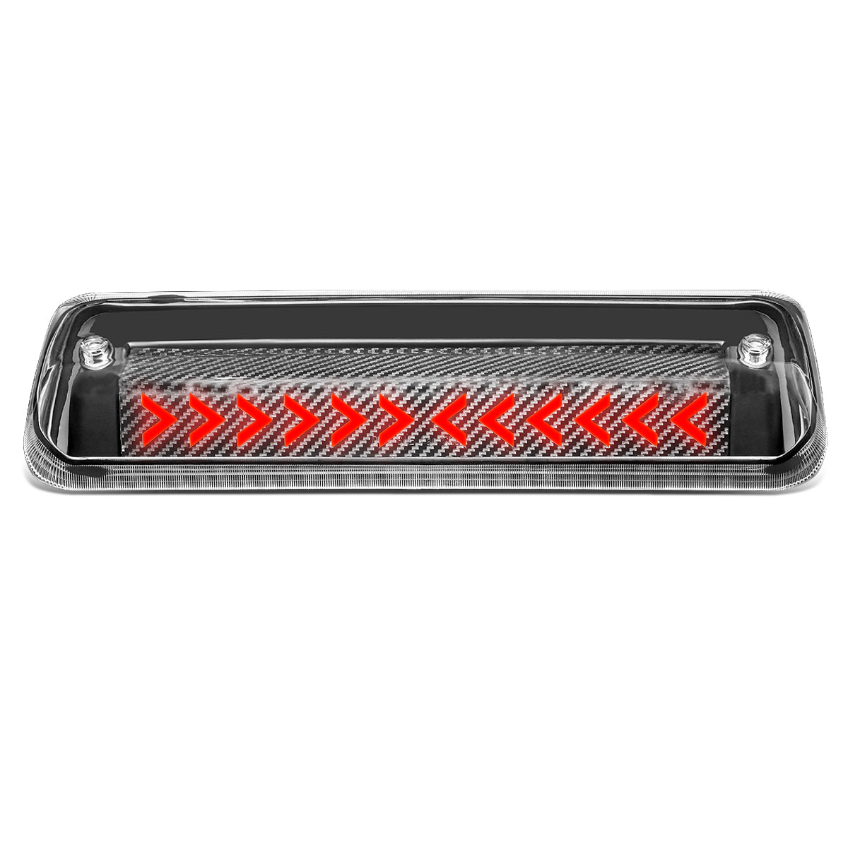 LUZ DE FRENO 07-10 FORD EXPLORER SPORT TRAC / 04-08 FORD F-150 - 3D - LED - SEQUENTIAL ARROW LED - BLACK