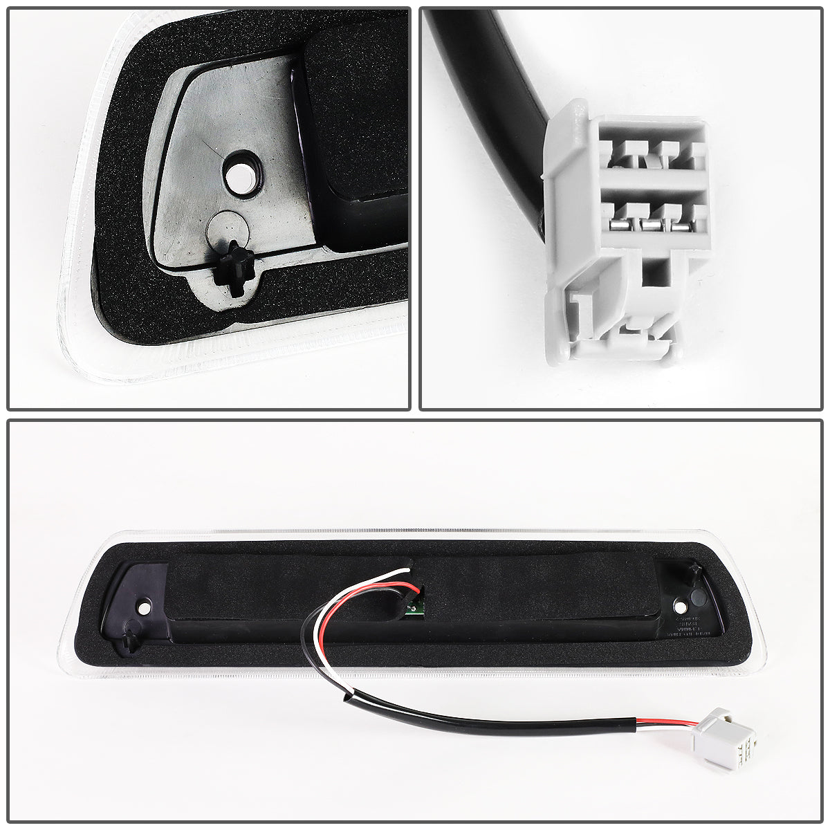 LUZ DE FRENO 09-14 FORD F-150 / 10-14 LINCOLN MARK LT - DOES NOT FIT SVT RAPTOR, MODELS WITH HILL DESCENT CONTROL - LED - BLACK / SMOKE