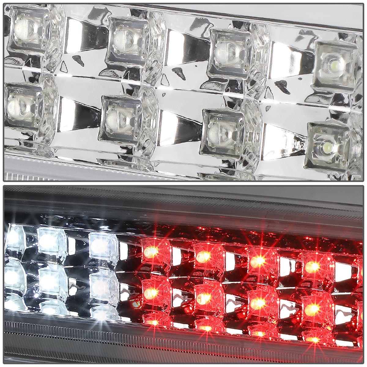 LUZ DE FRENO 09-14 FORD F-150 / 10-14 LINCOLN MARK LT - DOES NOT FIT SVT RAPTOR, MODELS WITH HILL DESCENT CONTROL - LED - CHROME