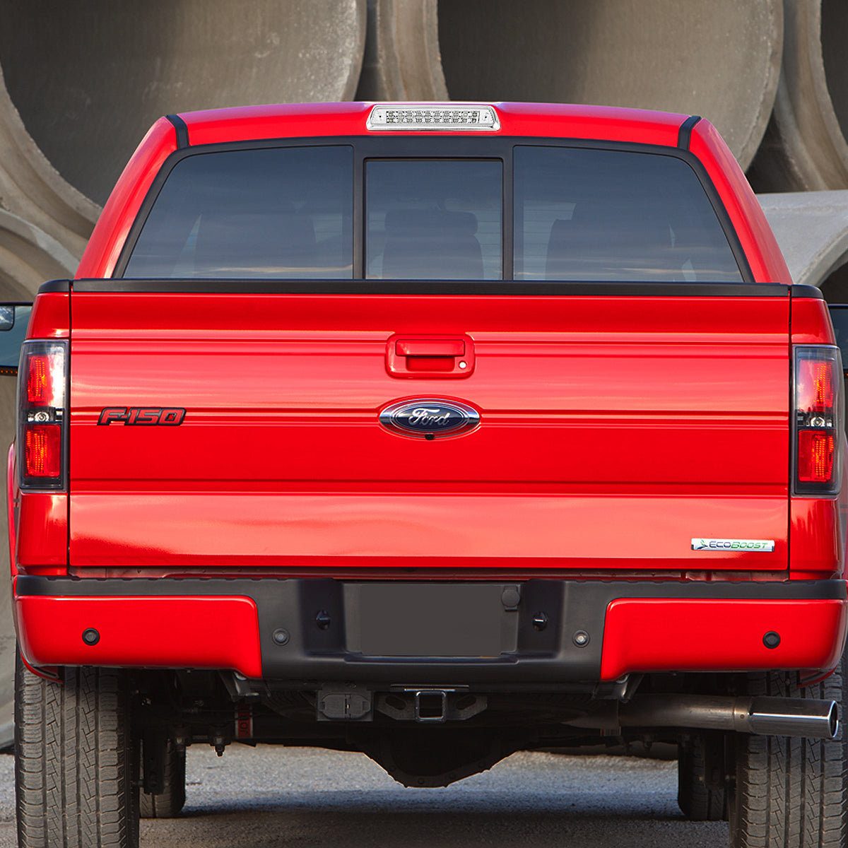 LUZ DE FRENO 09-14 FORD F-150 / 10-14 LINCOLN MARK LT - DOES NOT FIT SVT RAPTOR, MODELS WITH HILL DESCENT CONTROL - LED - CHROME