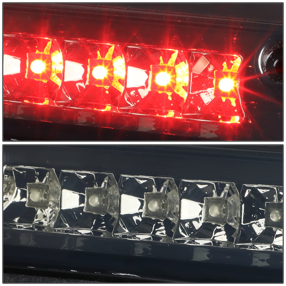 LUZ DE FRENO 15-20 FORD F-150, EXCLUDES RAPTOR MODELS /17-20 F-250, F-350, F-450, F-550 SUPER DUTY MODELS - ONLY FITS MODELS WITH FACORY LED THIRD BRAKE LIGHT - LED - SMOKE