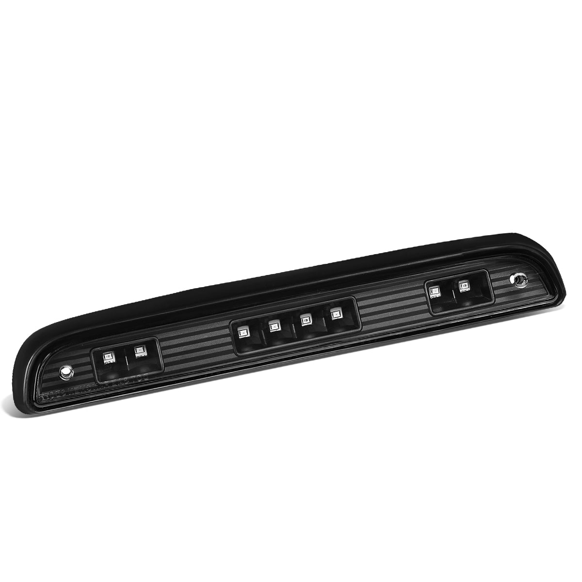 LUZ DE FRENO 92-96 FORD F-150, BRONCO / 92-97 F-250, F-350 - FITS MODELS WITHOUT REAR CARGO LIGHT - LED - BLACK