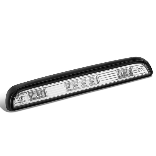 LUZ DE FRENO 92-96 FORD F-150, BRONCO / 92-97 F-250, F-350 - FITS MODELS WITHOUT REAR CARGO LIGHT - LED - CHROME