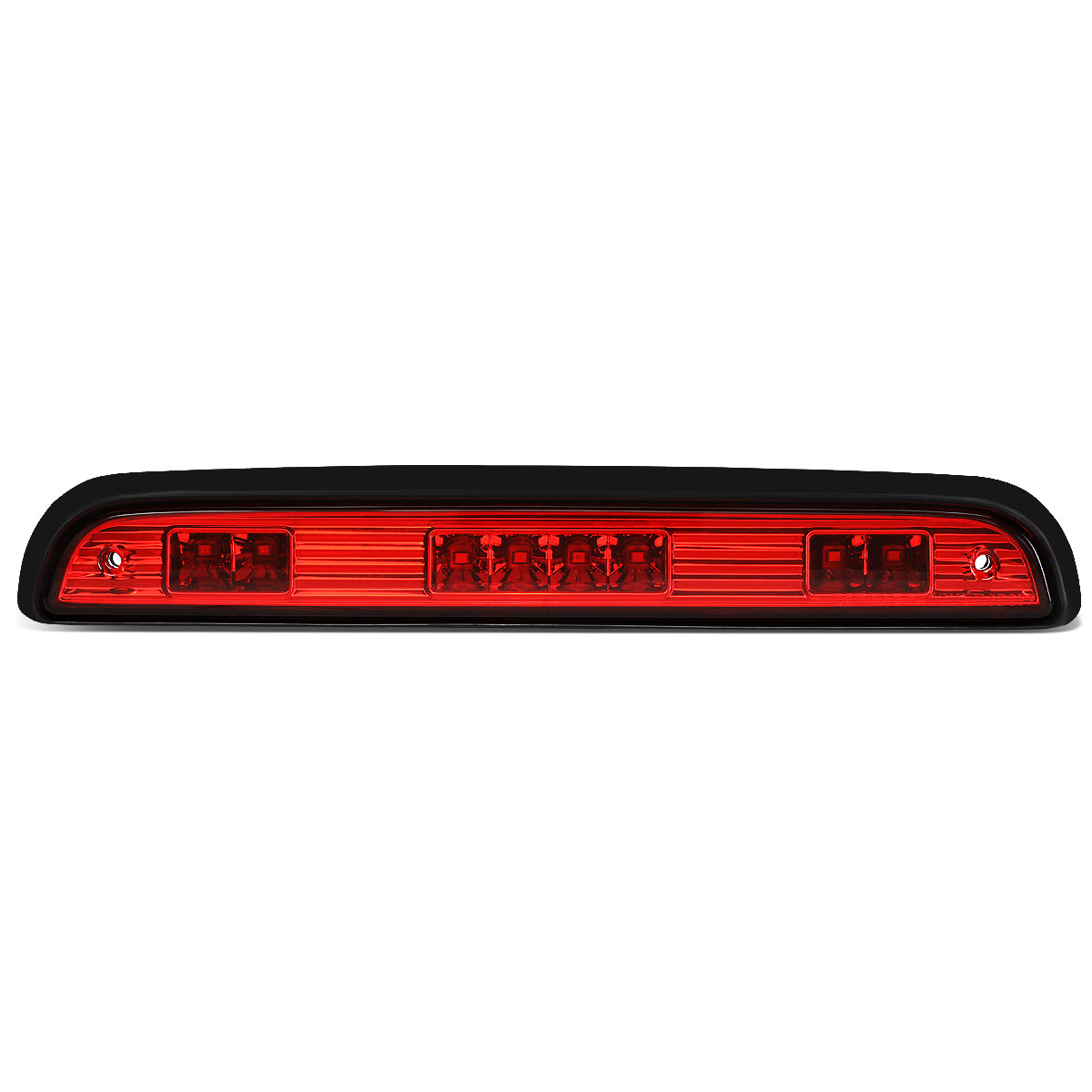 LUZ DE FRENO 92-96 FORD F-150, BRONCO / 92-97 F-250, F-350 - FITS MODELS WITHOUT REAR CARGO LIGHT - LED - RED