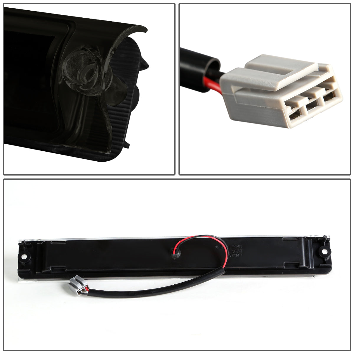 LUZ DE FRENO 97-03 FORD F-150 / 2004 F-150 HERITAGE / 97-99 F-250 - LED - BLACK / SMOKE