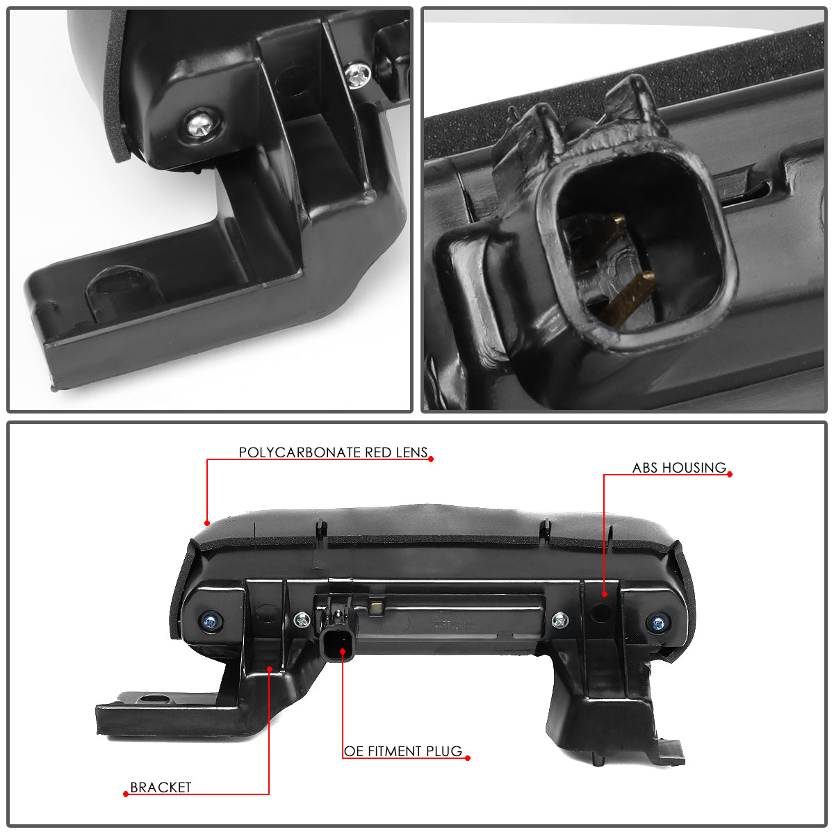 LUZ DE FRENO 12-18 FORD FLEX - LED - RED