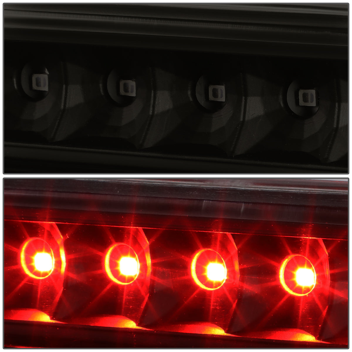 LUZ DE FRENO 07-14 TOYOTA FJ CRUISER - LED - BLACK / SMOKE