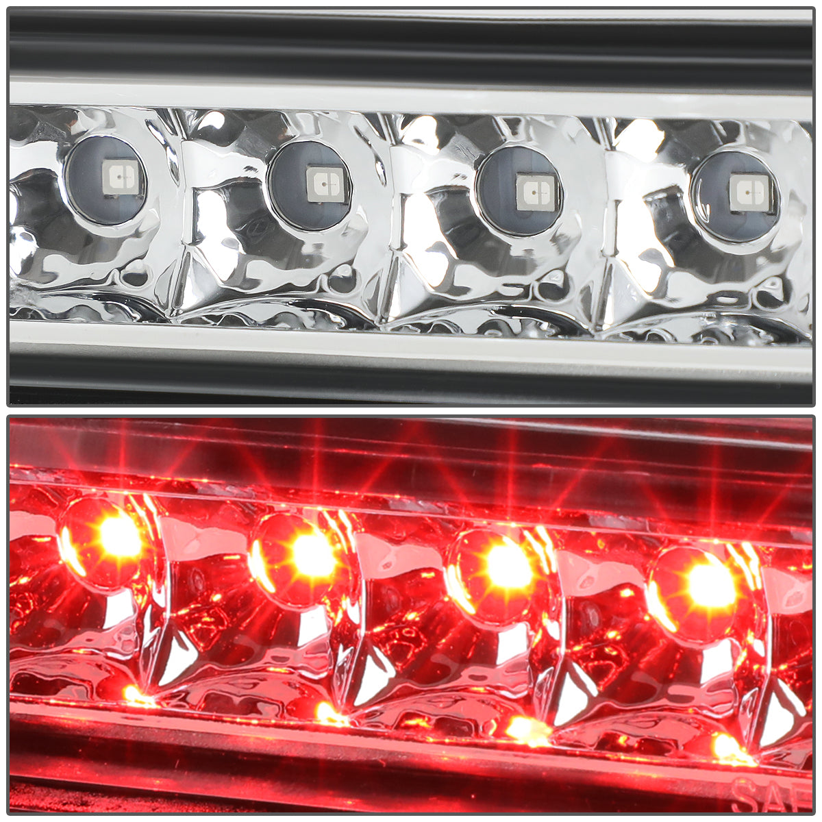 LUZ DE FRENO 07-14 TOYOTA FJ CRUISER - LED - CHROME