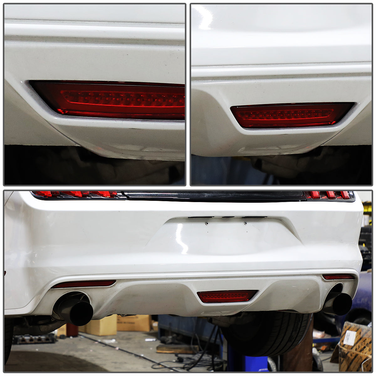 LUZ DE FRENO 15-18 FORD MUSTANG - REQUIRES WIRING INTO EXISTING REVERSE / TAIL LIGHTS - LED - RED