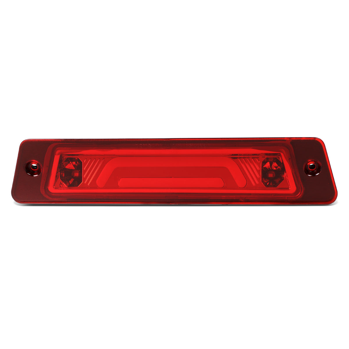LUZ DE FRENO 87-93 FORD MUSTANG LX - FITS HATCHBACK MODELS WITH OEM SPOILER - PLUGS INTO FACTORY BULB SOCKET - 3D - LED - RED