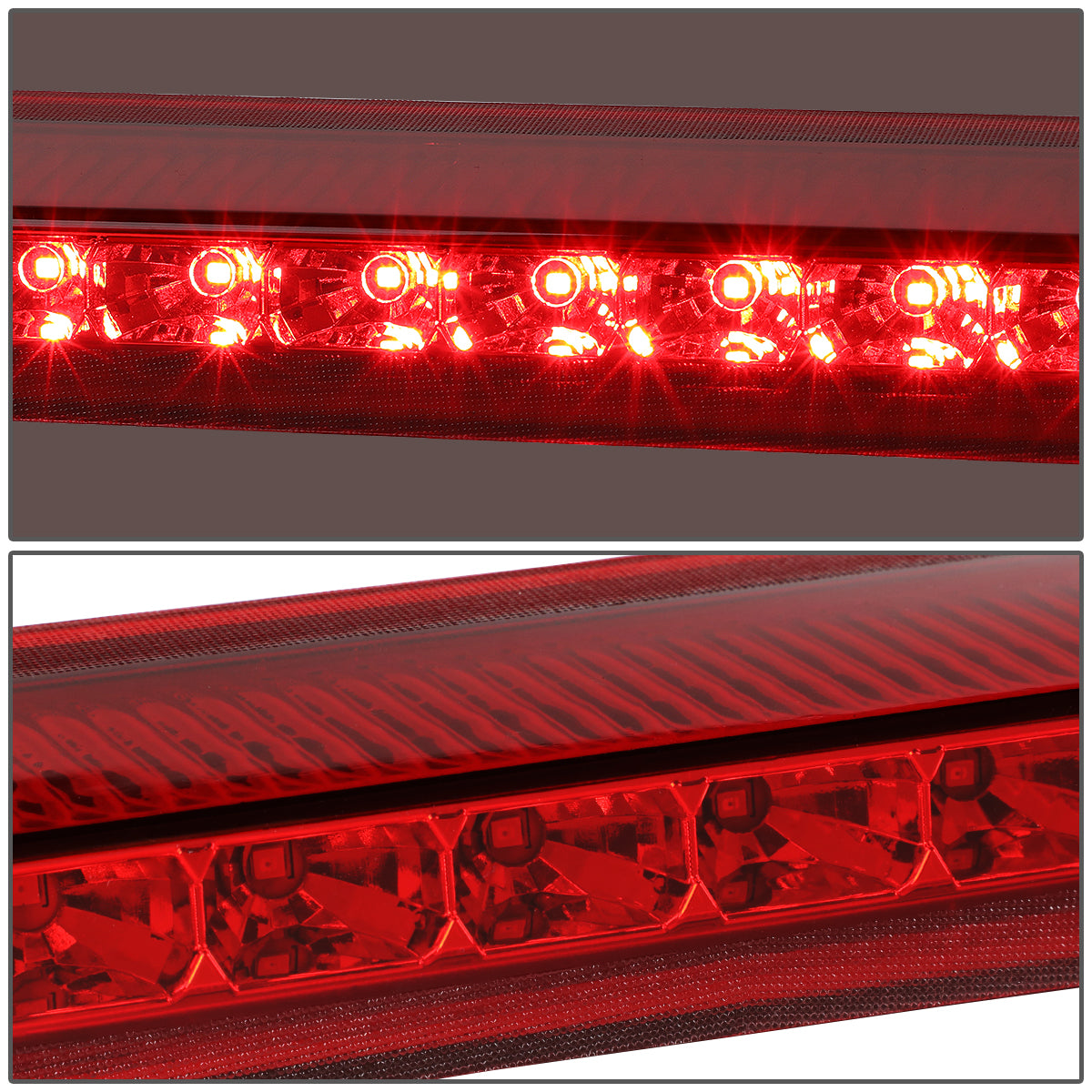 LUZ DE FRENO 99-04 FORD MUSTANG - DOES NOT FIT COBRA MODEL - LED - RED