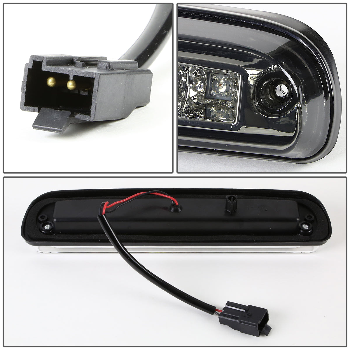 LUZ DE FRENO 93-11 FORD RANGER / 99-16 FORD F-250, F-350, F-450, F-550 SUPER DUTY / 95-03 MAZDA B2300, B3000, B4000 - LED - SMOKE