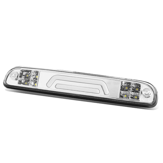 LUZ DE FRENO 93-11 FORD RANGER / 99-16 FORD F-250, F-350, F-450, F-550 SUPER DUTY / 95-03 MAZDA B2300, B3000, B4000 - 3D - LED - CHROME