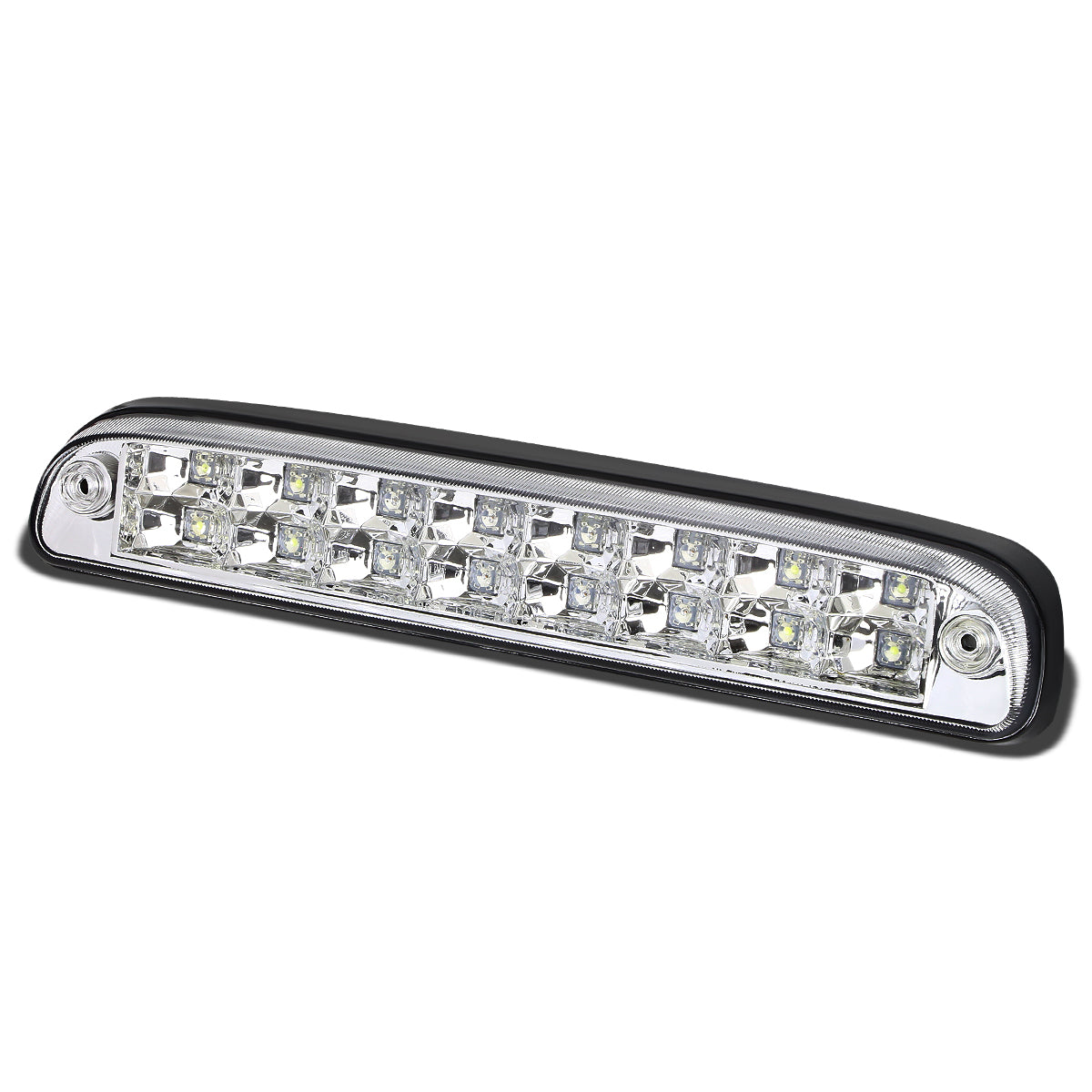 LUZ DE FRENO 93-11 FORD RANGER / 99-16 FORD F-250, F-350, F-450, F-550 SUPER DUTY / 95-03 MAZDA B2300, B2500, B3000, B4000 - LED - CHROME