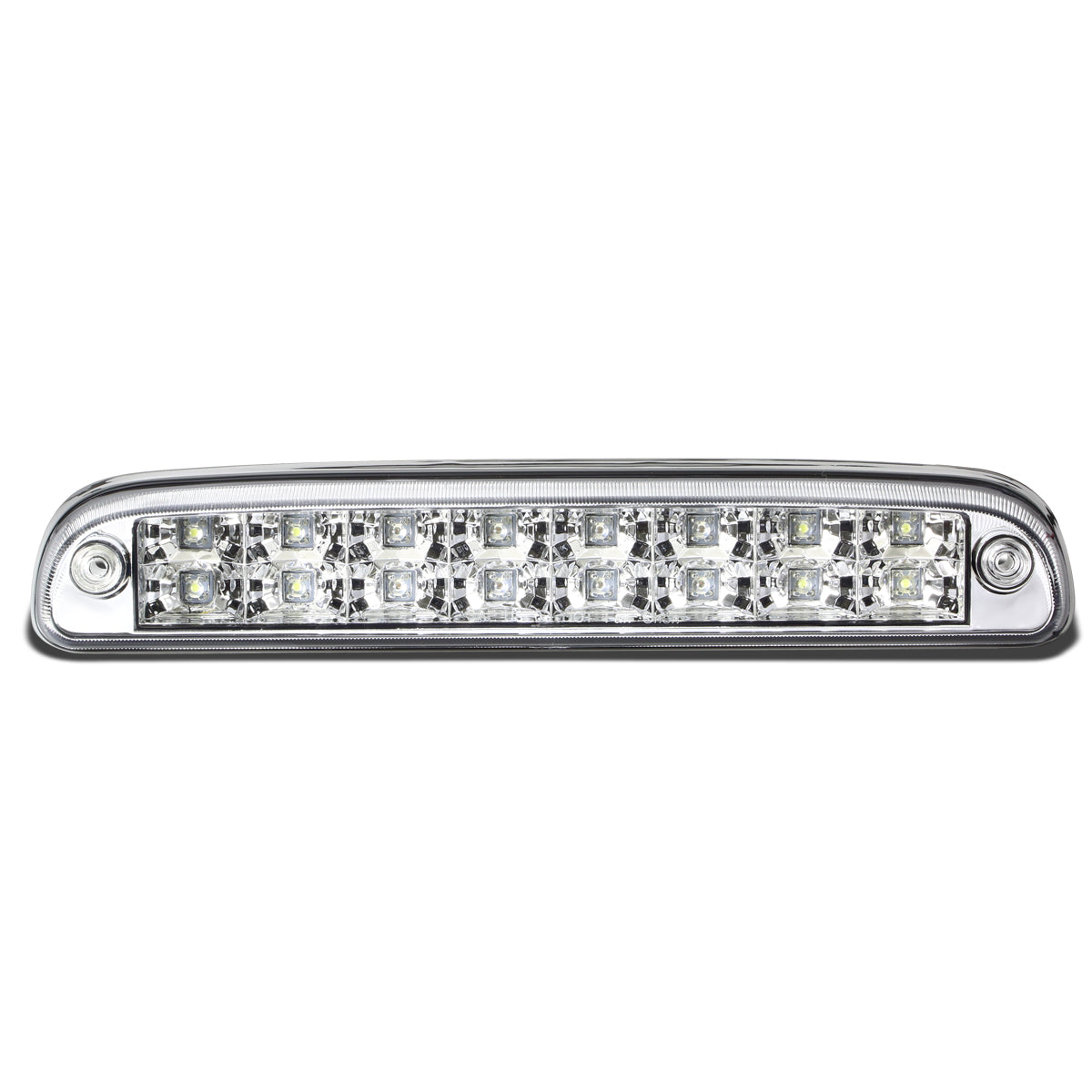 LUZ DE FRENO 93-11 FORD RANGER / 99-16 FORD F-250, F-350, F-450, F-550 SUPER DUTY / 95-03 MAZDA B2300, B2500, B3000, B4000 - LED - CHROME