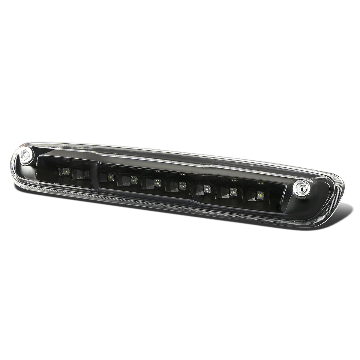 LUZ DE FRENO 07-13 CHEVY SILVERADO 1500, 1500HD, GMC SIERRA 1500, 1500HD / 07-14 SILVERADO 2500, 3500, HD MODELS, SIERRA 2500, 3500, HD MODELS / 09-10 HUMMER H3T - LED - BLACK