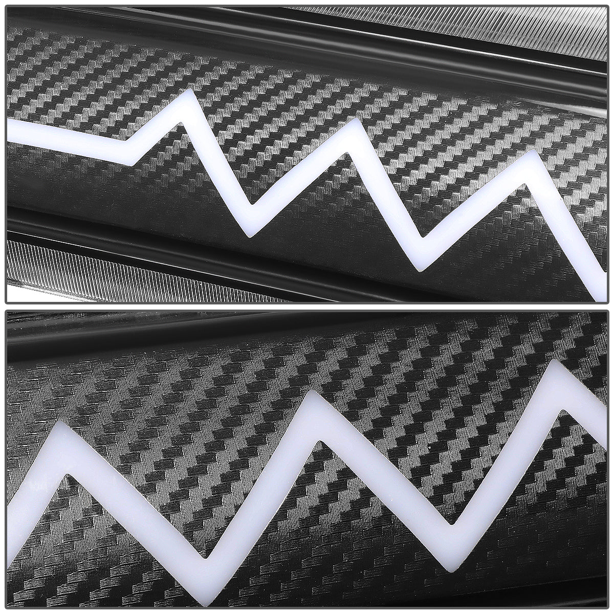 LUZ DE FRENO 14-20 CHEVY SILVERADO 1500 / 14-18 GMC SIERRA 1500 / 15-19 SILVERADO 2500, 3500, SIERRA 2500, 3500 / 2019 SIERRA 1500 LIMITED - FITS MODELS WITH CARGO LIGHT - 3D - SEQUENTIAL HEARTBEAT LED - BLACK