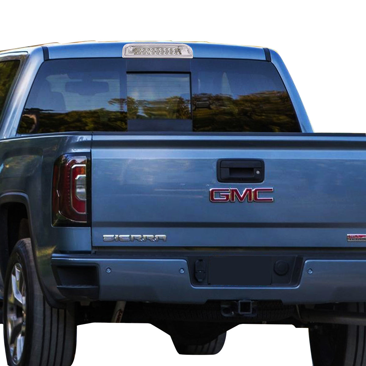 LUZ DE FRENO 14-20 CHEVY SILVERADO 1500, GMC SIERRA 1500 / 15-20 SILVERADO 2500HD, 3500HD, SIERRA 2500HD, 3500HD / 2019 SIERRA 1500 LIMITED - FITS MODELS WITH CARGO LIGHT - LED - CHROME