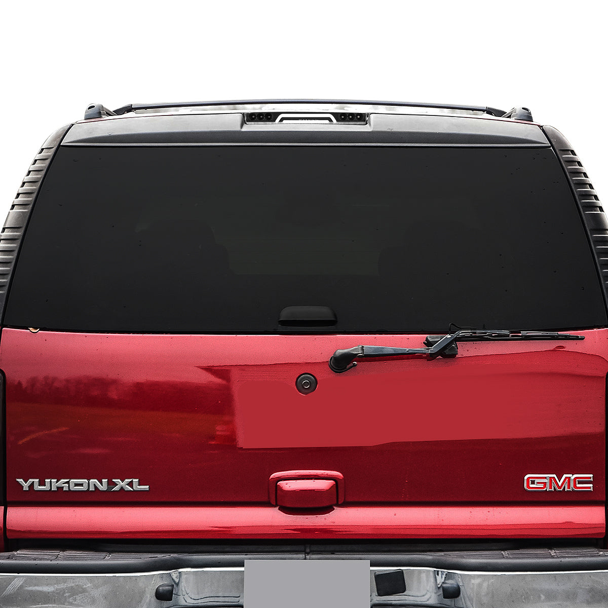 LUZ DE FRENO 00-06 CHEVY SUBURBAN 1500, 2500, TAHOE, GMC YUKON, YUKON XL 1500, 2500 - FITS LIFTGATE MODEL REAR DOORS ONLY - 3D - LED - BLACK