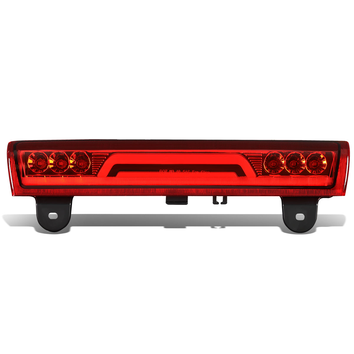 LUZ DE FRENO 00-06 CHEVY SUBURBAN 1500, 2500, TAHOE, GMC YUKON, YUKON XL 1500, 2500 - FITS LIFTGATE MODEL REAR DOORS ONLY - 3D - LED - RED