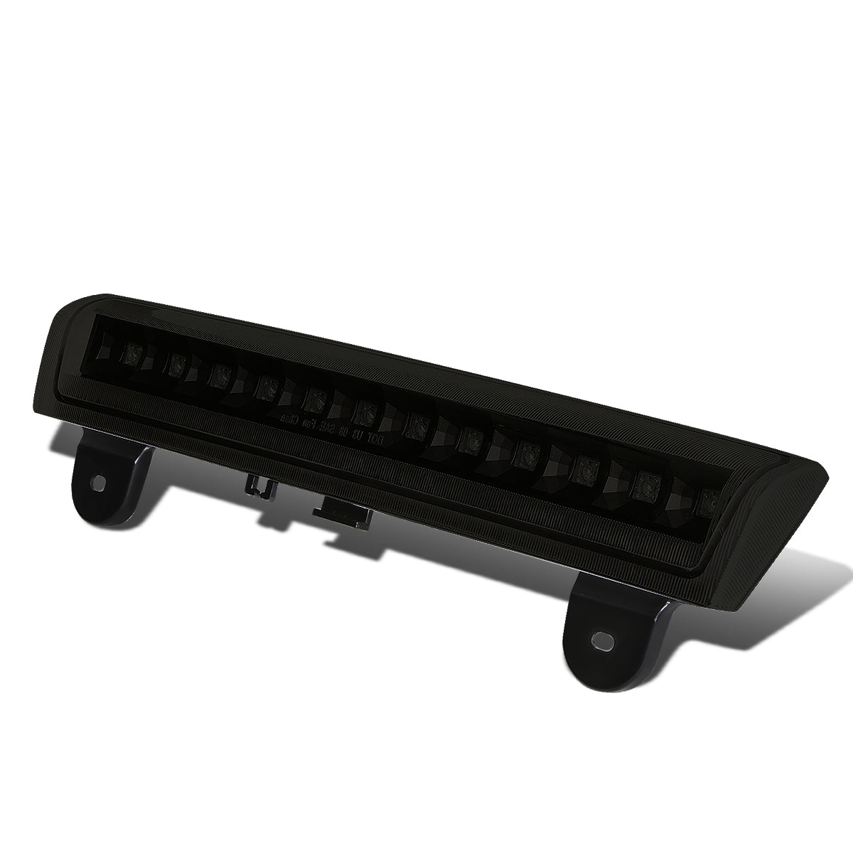 LUZ DE FRENO 00-06 CHEVY SUBURBAN 1500, 2500, CHEVY TAHOE, GMC YUKON, GMC YUKON XL 1500, 2500 - FITS LIFTGATE MODEL REAR DOORS ONLY - LED - BLACK / SMOKE
