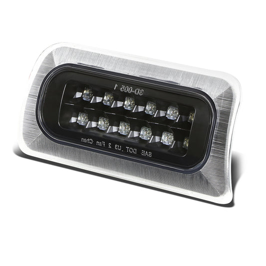 LUZ DE FRENO 94-03 CHEVY S10, GMC SONOMA / 96-00 ISUZU HOMBRE - FITS STANDARD CAB MODEL ONLY - LED - BLACK