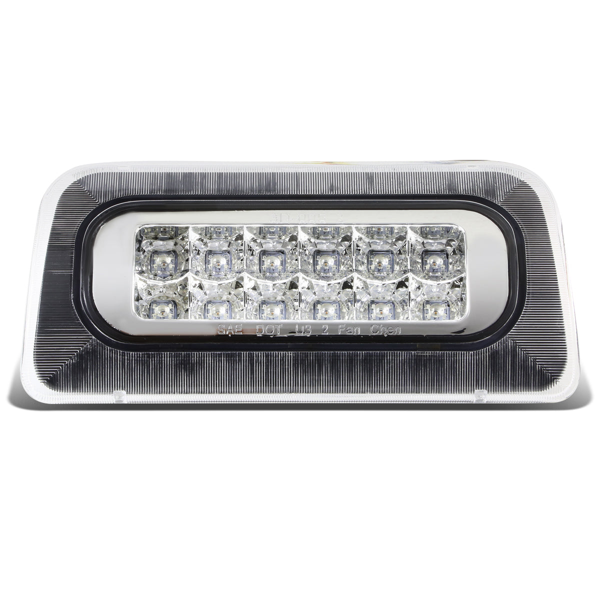 LUZ DE FRENO 94-03 CHEVY S10, GMC SONOMA / 96-00 ISUZU HOMBRE - FITS STANDARD CAB MODEL ONLY - LED - CHROME