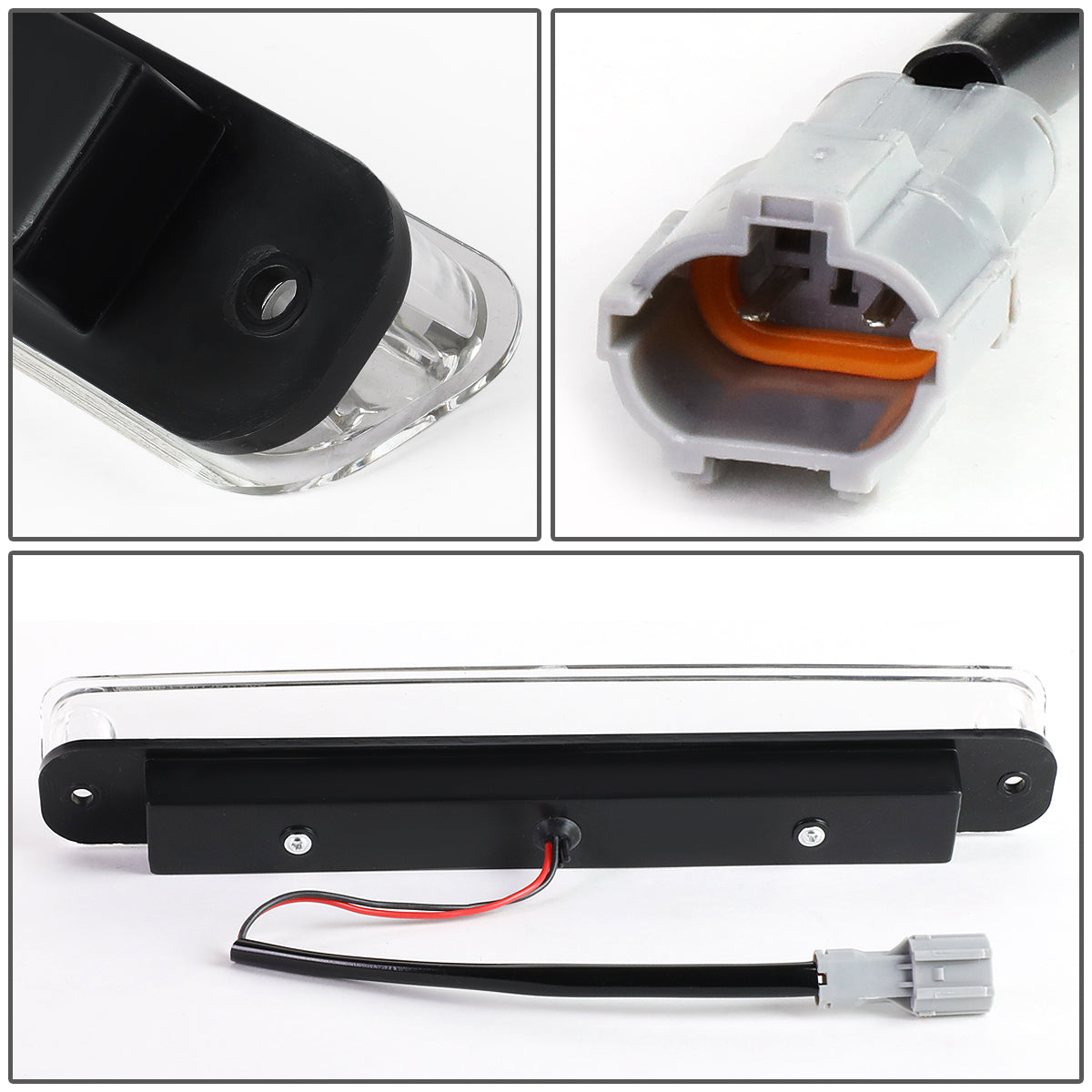 LUZ DE FRENO 94-97 HONDA PASSPORT / 93-97 ISUZU RODEO - LED - BLACK