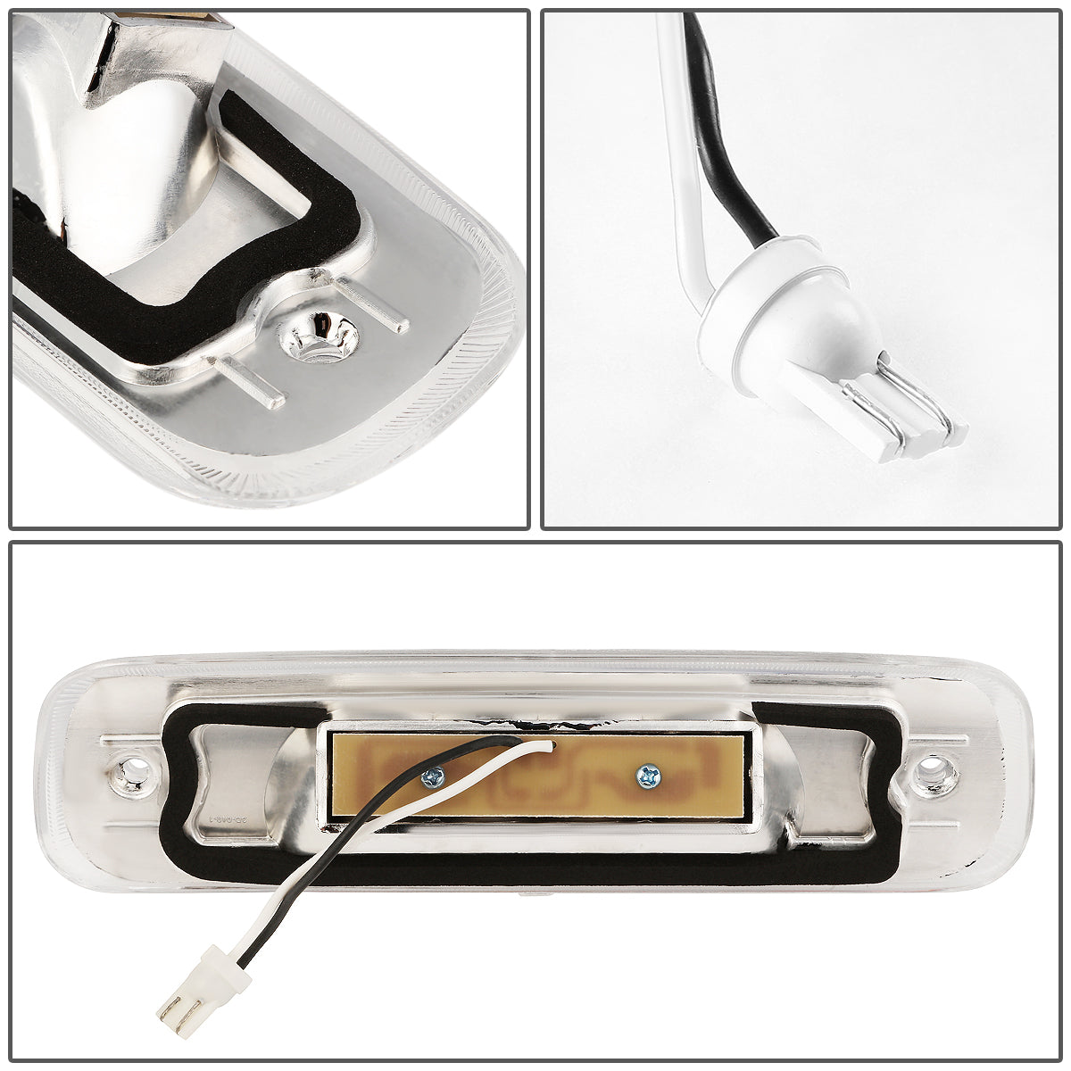 LUZ DE FRENO 97-01 JEEP CHEROKEE - LED - CHROME