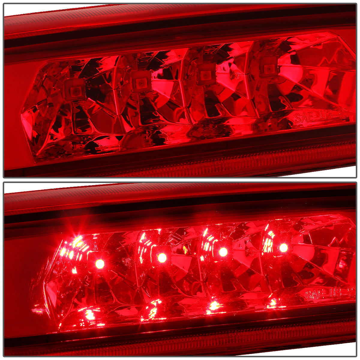 LUZ DE FRENO 97-01 JEEP CHEROKEE - LED - RED