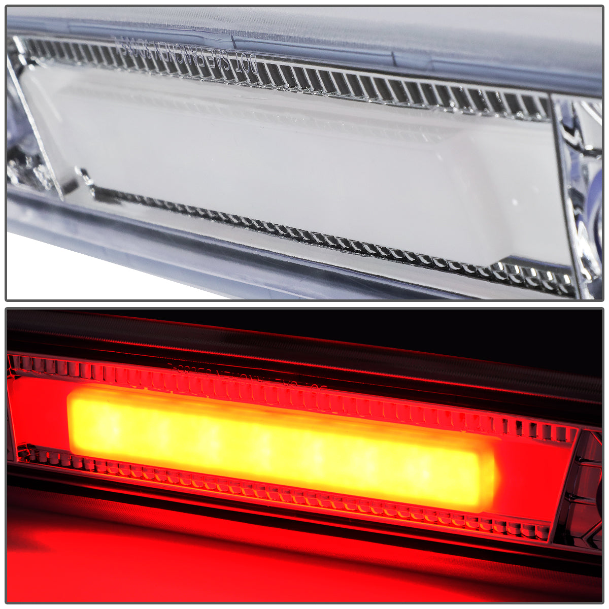 LUZ DE FRENO 06-10 JEEP COMMANDER - 3D - LED - CHROME