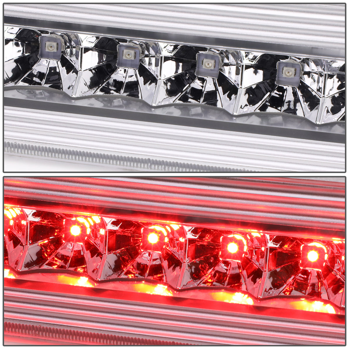 LUZ DE FRENO 05-10 JEEP GRAND CHEROKEE - LED - CHROME