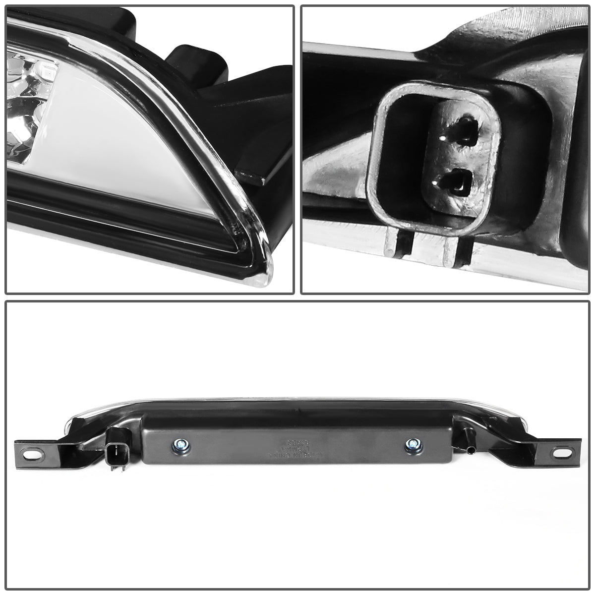 LUZ DE FRENO 07-12 DODGE CALIBER / 11-20 DURANGO / 07-16 JEEP COMPASS / 11-21 GRAND CHEROKEE - LED - CHROME