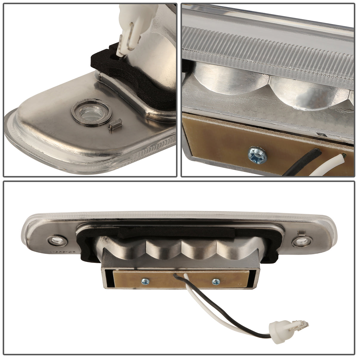 LUZ DE FRENO 99-04 JEEP GRAND CHEROKEE - LED - CHROME