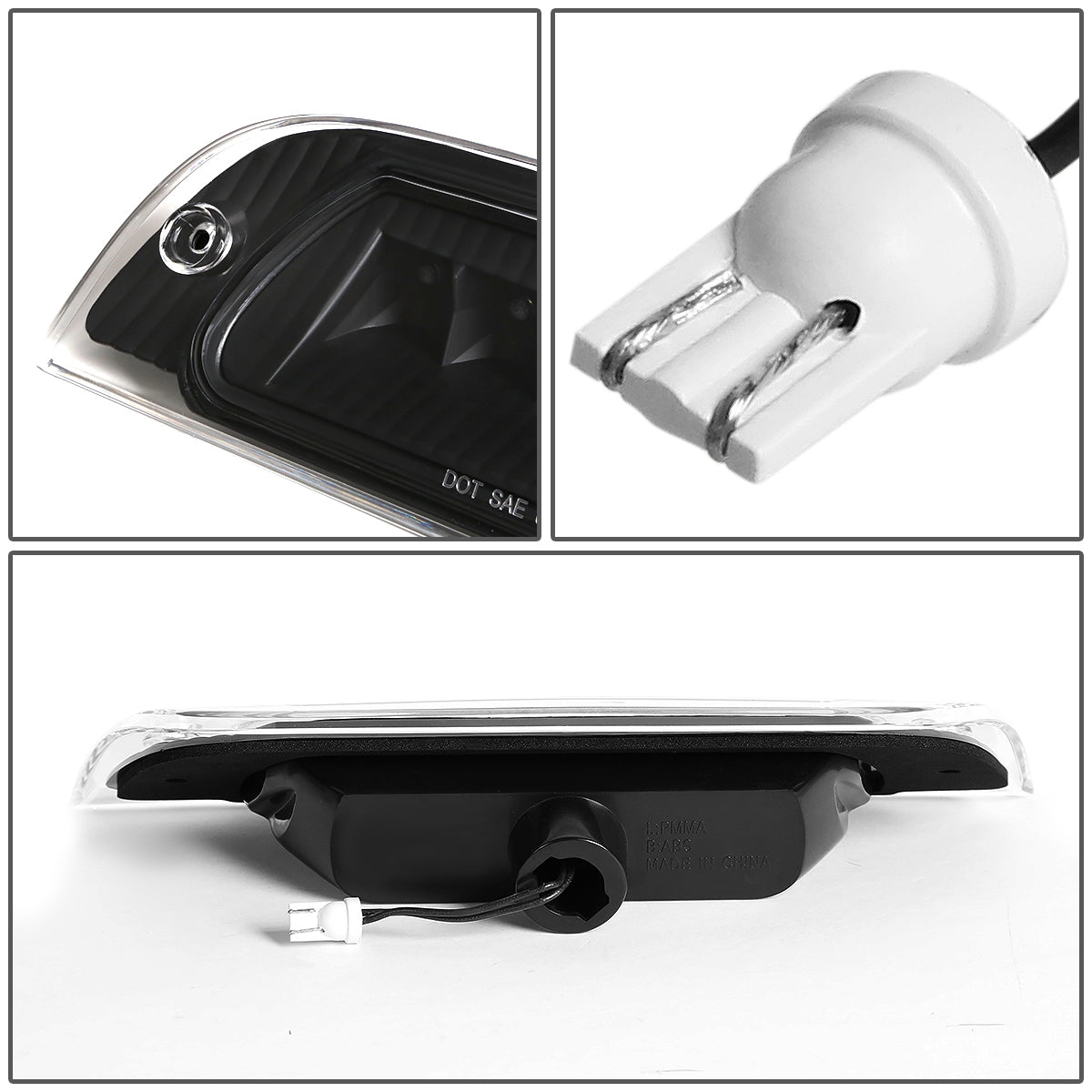 LUZ DE FRENO 02-07 JEEP LIBERTY - LED - BLACK