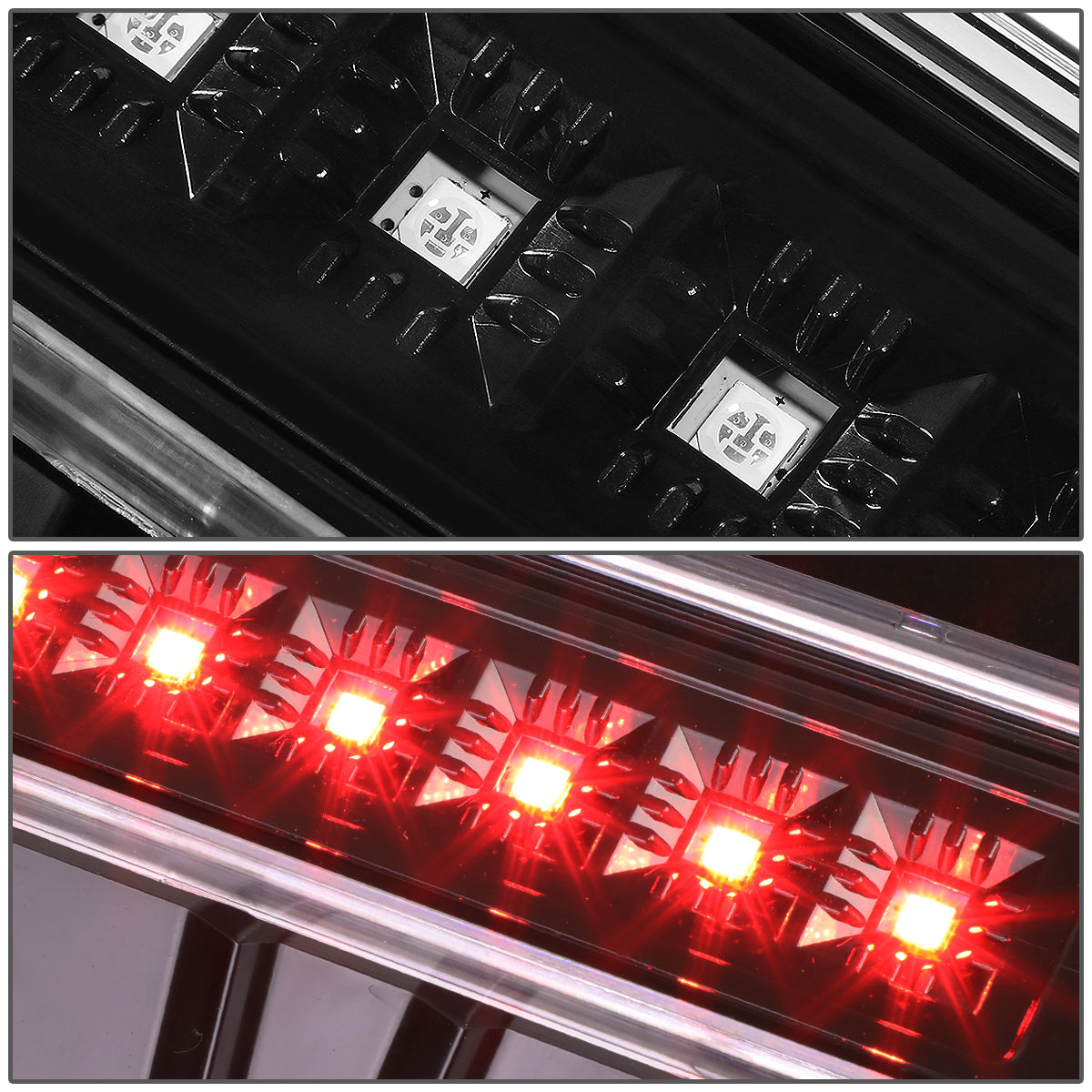 LUZ DE FRENO 07-17 JEEP WRANGLER - LED - CLEAR