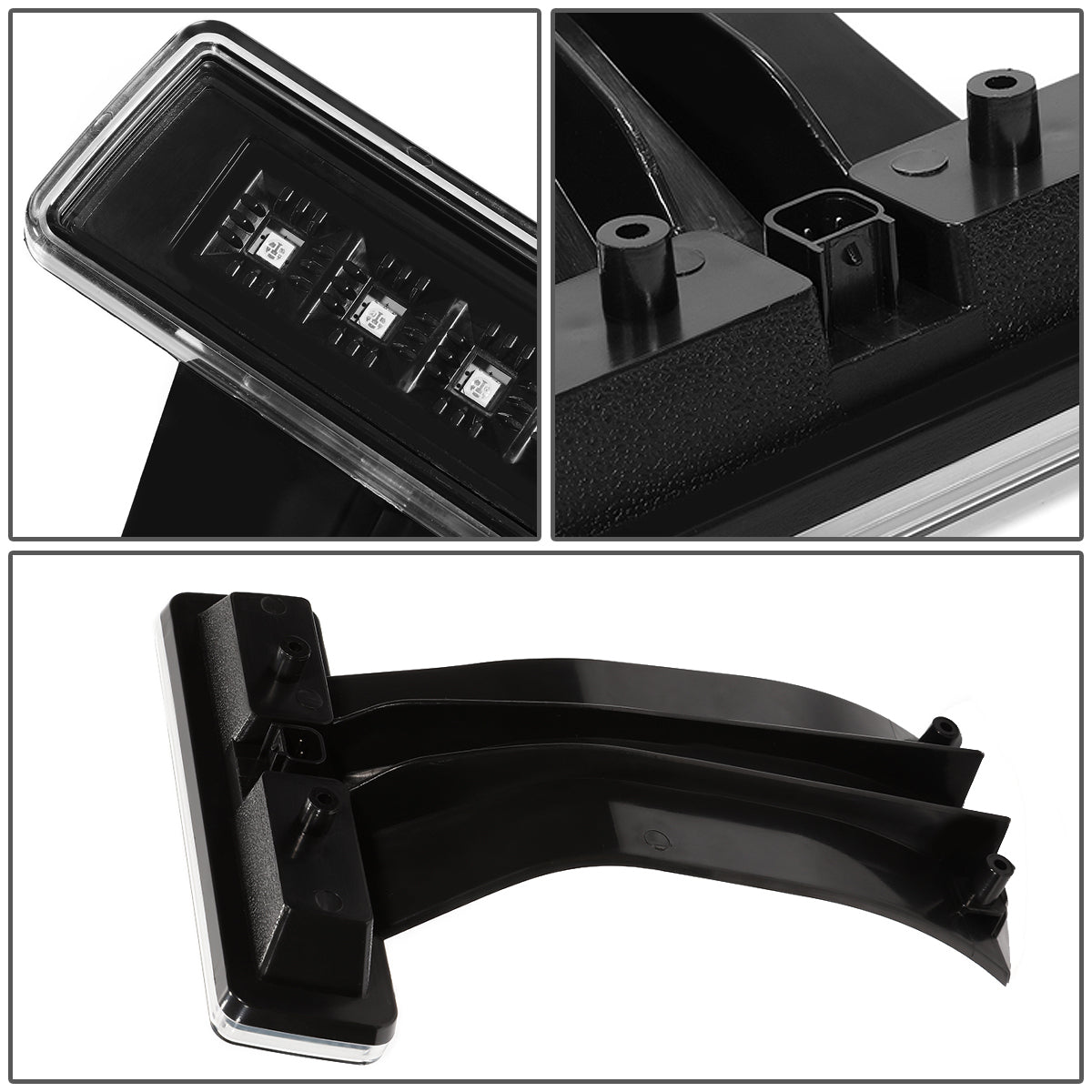 LUZ DE FRENO 07-17 JEEP WRANGLER - LED - CLEAR