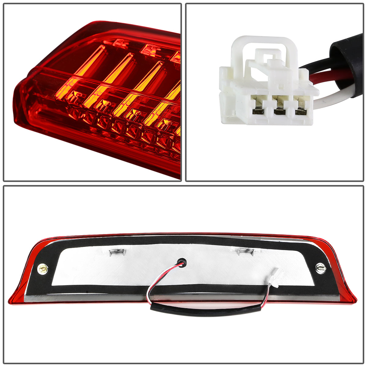LUZ DE FRENO 04-15 NISSAN TITAN / 05-21 FRONTIER - LED - RED