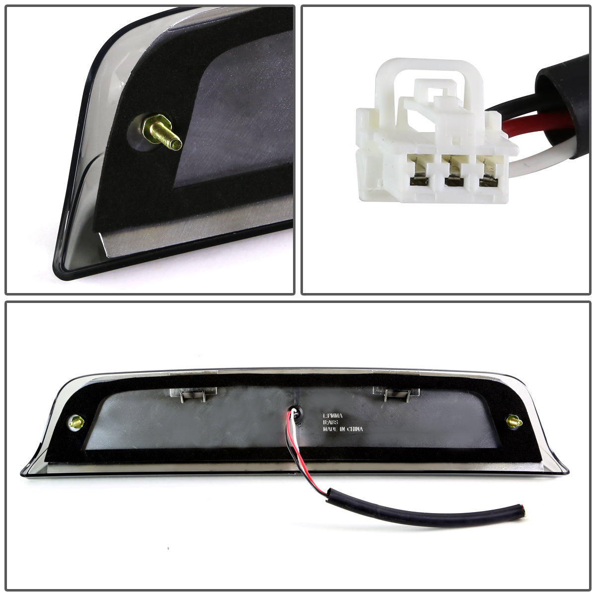 LUZ DE FRENO 04-15 NISSAN TITAN / 05-21 FRONTIER - LED - SMOKE