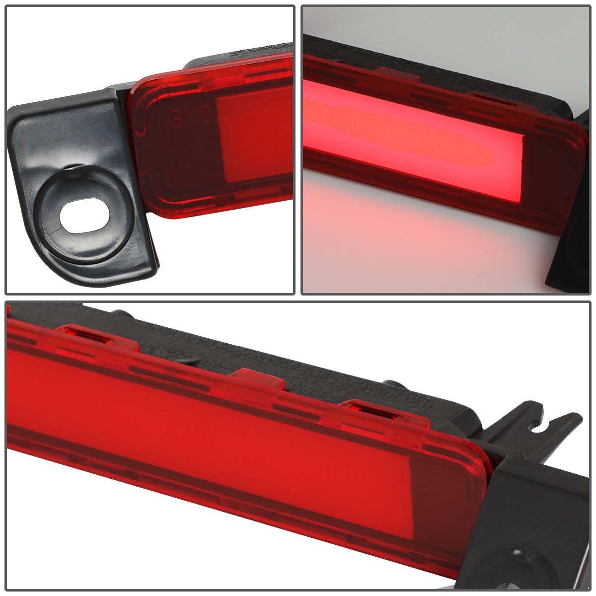 LUZ DE FRENO 01-04 NISSAN PATHFINDER / 01-03 INFINITI QX4 - 3D - LED STRIP - RED